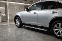 Infiniti FX 2003-2008 Side Steps BlackLine (2 pcs, Aluminum) photo 1