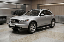 Infiniti FX 2003-2008 Side Steps RedLine (2 pcs, Aluminum) photo 1