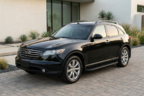 Infiniti FX 2003-2008 Side Steps Tayga Black (2 pcs, Aluminum) photo 1
