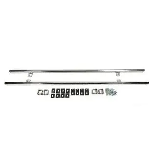 Side tubes 42 mm (2 pcs, stainless steel) photo 1