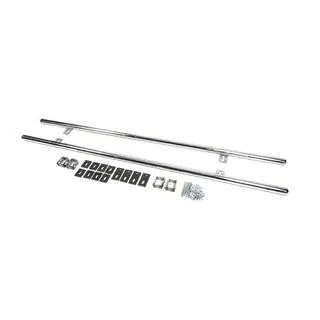 Side tubes 42 mm (2 pcs, stainless steel) photo 2