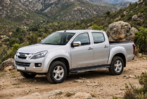 Isuzu D-Max 2011-2019 Side Steps Bosphore Grey (2 pcs, Aluminum) photo 1
