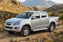 Isuzu D-Max 2011-2019 Side Steps Maya V2 (2 pcs, Aluminum) photo 1