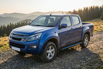 Isuzu D-Max 2011-2019 Side Steps Maya Blue (2 pcs, Aluminum) photo 1