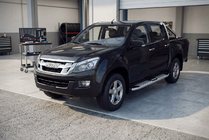 Isuzu D-Max 2011-2019 Side Steps Mevsim Grey (2 pcs, Aluminum) photo 1