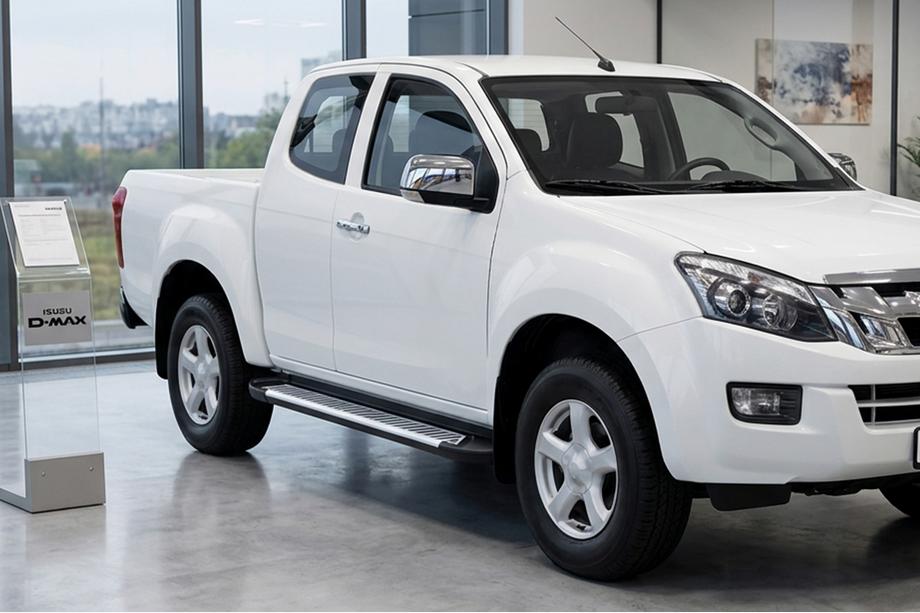 Isuzu D-Max 2011-2019 Side Steps Line (2 pcs, Aluminum) Image