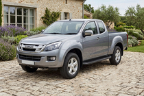 Isuzu D-Max 2011-2019 Side Steps Tayga Black (2 pcs, Aluminum) photo 1