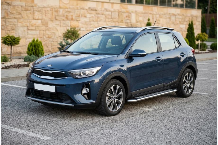 Kia Stonic 2017- Side Steps Maydos V2 (2 pcs, Aluminum) Image