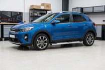 Kia Stonic 2017- Side Steps Mevsim Grey (2 pcs, Aluminum) photo 1