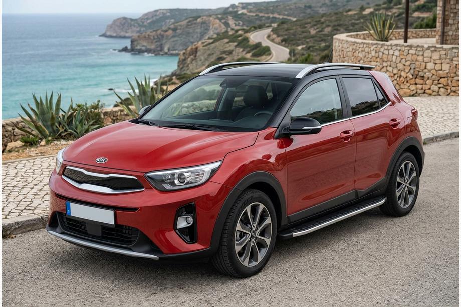 Kia Stonic 2017- Side Steps Fullmond (2 pcs, Aluminum) Image