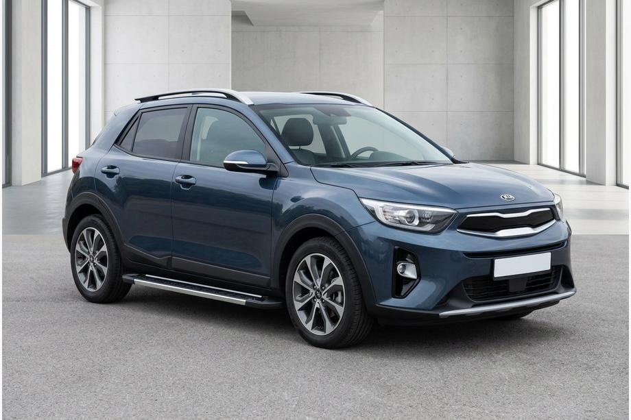 Kia Stonic 2017- Side Steps RedLine (2 pcs, Aluminum) Image