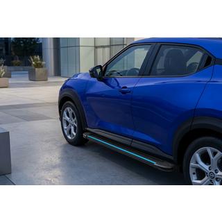 Side Steps Maya Blue (2 pcs, Aluminum) Nissan Juke 2020- photo 1