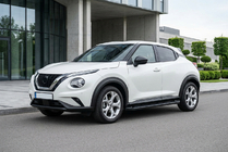 Nissan Juke 2020- Side Steps Allmond Black (2 pcs, Aluminum) photo 1