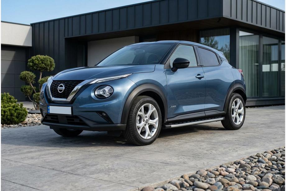Nissan Juke 2020- Side Steps Fullmond (2 pcs, Aluminum) Image