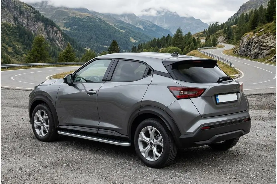 Nissan Juke 2020- Side Steps Tayga Grey (2 pcs, Aluminum) Image
