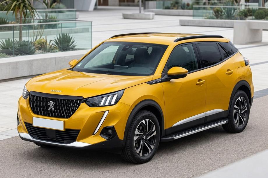 Peugeot 2008 2019- Side Steps Duru (2 pcs, Aluminum) Image