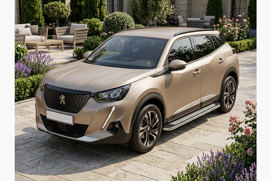 Peugeot 2008 2019- Side Steps Maydos V2 (2 pcs, Aluminum) Photo 1