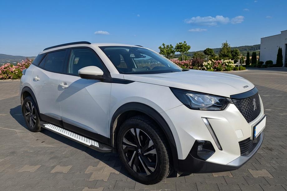Peugeot 2008 2019- Side Steps Allmond Grey (2 pcs, Aluminum) Image