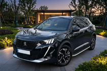 Peugeot 2008 2019- Side Steps Tayga Grey (2 pcs, Aluminum) photo 1