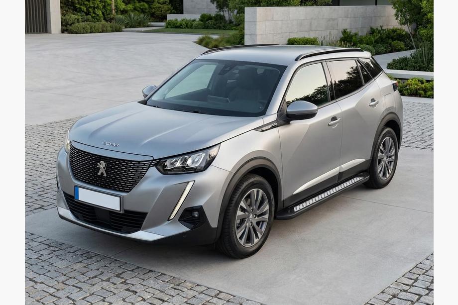 Peugeot 2008 2019- Side Steps Vision New Black (2 pcs, Aluminum) Image