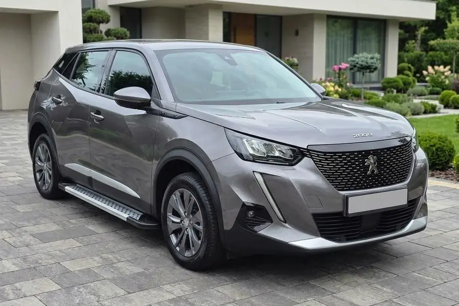 Peugeot 2008 2019- Side Steps Vision New Grey (2 pcs, Aluminum) Image