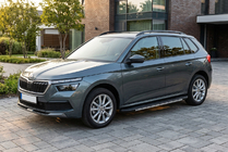 Skoda Kamiq 2019- Side Steps Bosphore Grey (2 pcs, Aluminum) photo 1