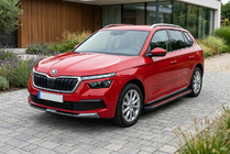 Skoda Kamiq 2019- Side Steps Maya Red (2 pcs, Aluminum) photo 1