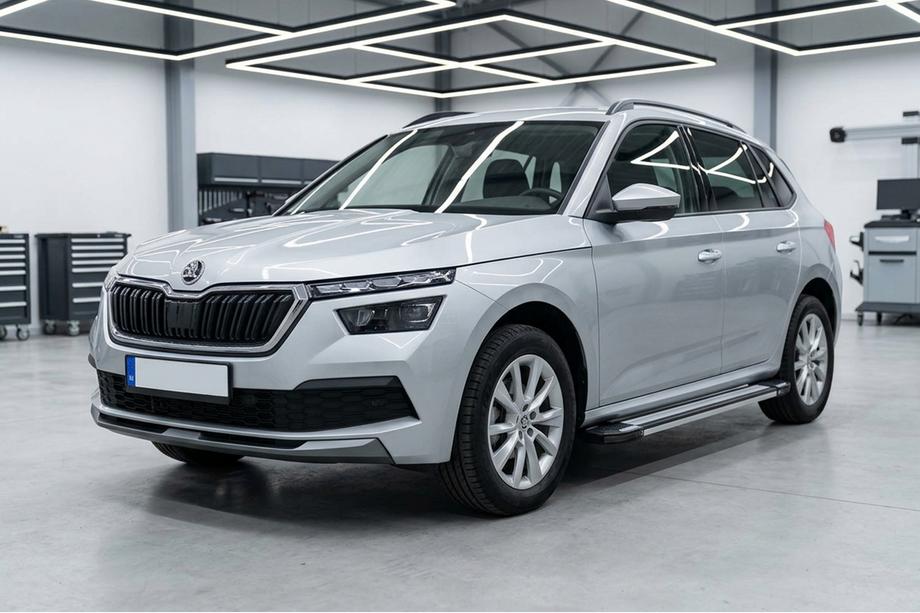 Skoda Kamiq 2019- Side Steps Rainbow (2 pcs, Aluminum) Image