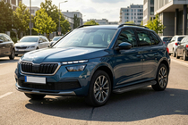 Skoda Kamiq 2019- Side Steps Allmond Black (2 pcs, Aluminum) photo 1