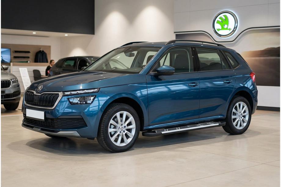 Skoda Kamiq 2019- Side Steps Sunrise (2 pcs, Aluminum) Image