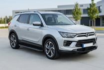 SsangYong Korando 2019- Side Steps Bosphore Black (2 pcs, Aluminum) photo 1