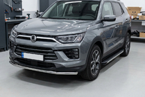 SsangYong Korando 2019- Side Steps Maya V1 (2 pcs, Aluminum) photo 1