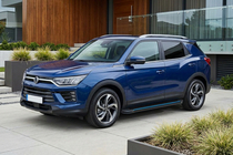 SsangYong Korando 2019- Side Steps Maya Blue (2 pcs, Aluminum) photo 1