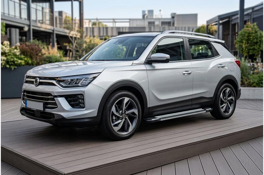SsangYong Korando 2019- Side Steps Rainbow (2 pcs, Aluminum) Image