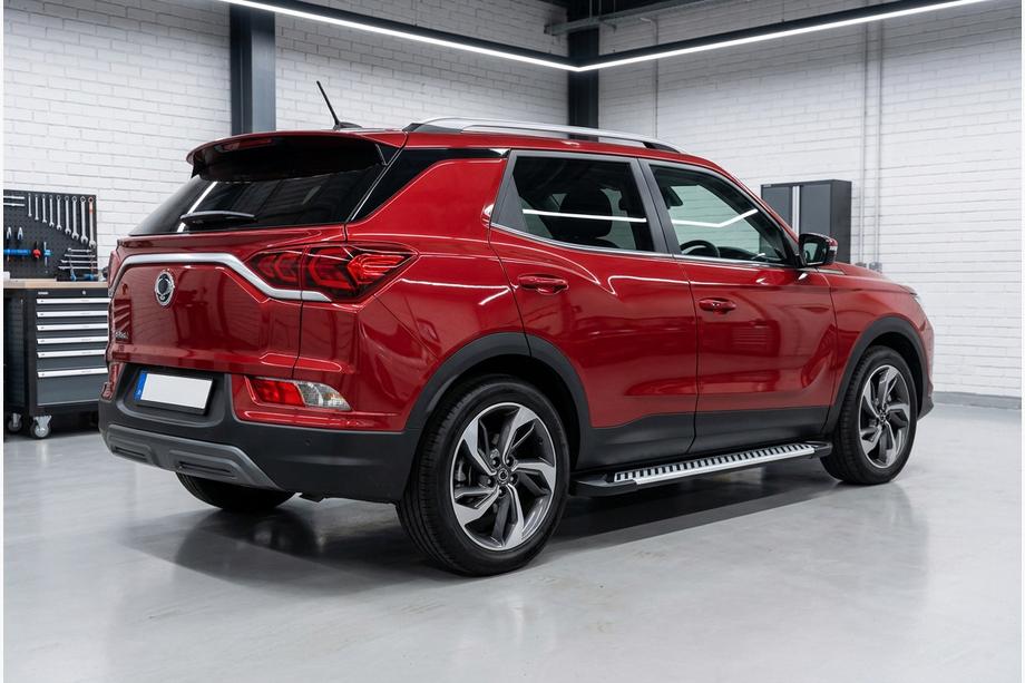SsangYong Korando 2019- Side Steps Line (2 pcs, Aluminum) Image