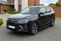 SsangYong Korando 2019- Side Steps Tayga Black (2 pcs, Aluminum) photo 1