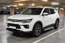 SsangYong Korando 2019- Side Steps Vision New Grey (2 pcs, Aluminum) photo 1