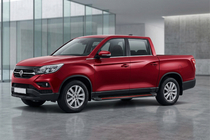 SsangYong Musso II 2018– Side Steps Maya Red (2 pcs, Aluminum) photo 1