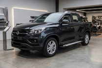 SsangYong Musso II 2018– Side Steps Allmond Grey (2 pcs, Aluminum) photo 1