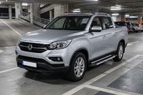 SsangYong Musso II 2018– Side Steps RedLine (2 pcs, Aluminum) photo 1