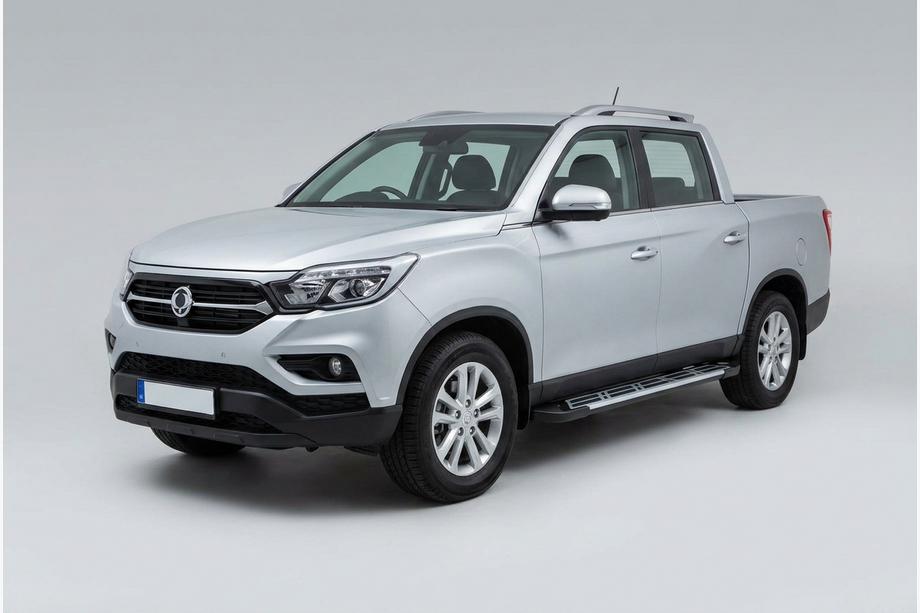 SsangYong Musso II 2018– Side Steps Sunrise (2 pcs, Aluminum) Image