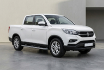 SsangYong Musso II 2018– Side Steps Tayga Grey (2 pcs, Aluminum) photo 1