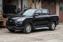SsangYong Musso II 2018– Side Steps Vision New Grey (2 pcs, Aluminum) photo 1