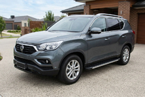 SsangYong Rexton II 2017- Side Steps Maya V1 (2 pcs, Aluminum) photo 1