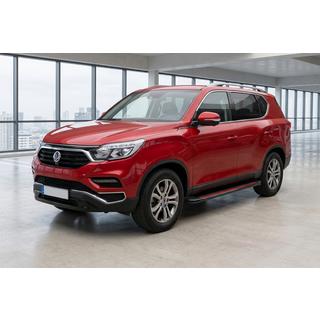 Side Steps Maya Red (2 pcs, Aluminum) SsangYong Rexton II 2017- photo 1