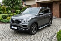 SsangYong Rexton II 2017- Side Steps Mevsim Grey (2 pcs, Aluminum) photo 1