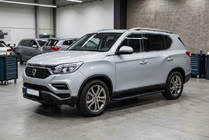 SsangYong Rexton II 2017- Side Steps Allmond Black (2 pcs, Aluminum) photo 1