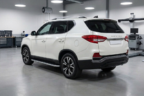 SsangYong Rexton II 2017- Side Steps Tayga Grey (2 pcs, Aluminum) photo 1