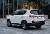 SsangYong Rexton II 2017- Side Steps Vision New Grey (2 pcs, Aluminum) photo 1