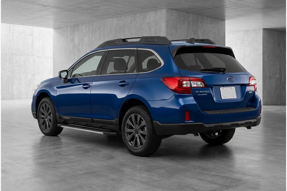 Subaru Outback 2014-2019 Side Steps Bosphore Grey (2 pcs, Aluminum) Image
